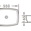 DR091069 Bathroom Vessel Sink - Image 3