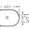 DR091073 Bathroom Vessel Sink - Image 3