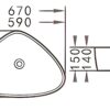 DR091080 Bathroom Vessel Sink - Image 4