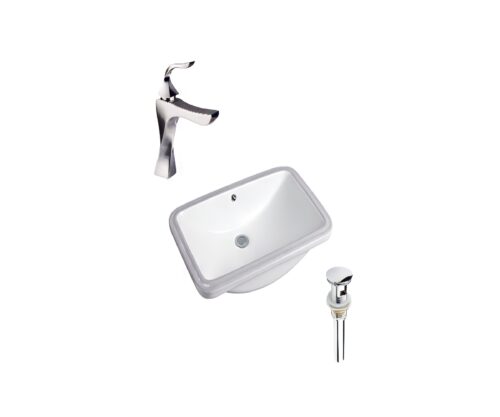 DR091163 Undermount Bathroom Sink Set