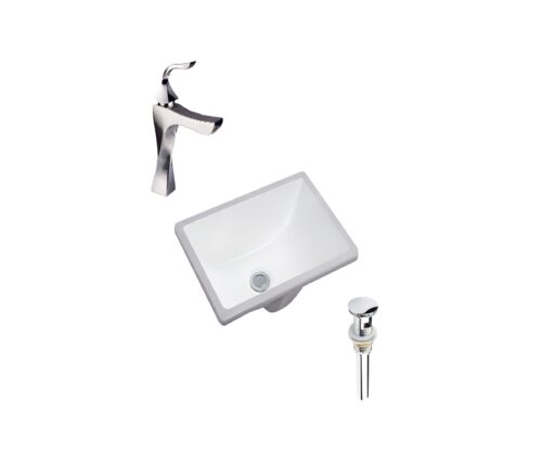 DR091165 Undermount Bathroom Sink Set