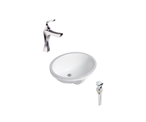 DR091168 Undermount Bathroom Sink Set