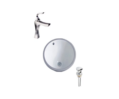 DR091169 Undermount Bathroom Sink Set