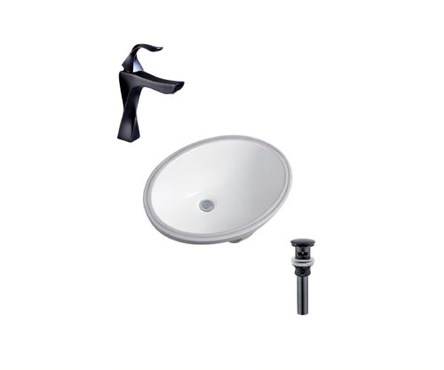 DR091173 Undermount Bathroom Sink Set