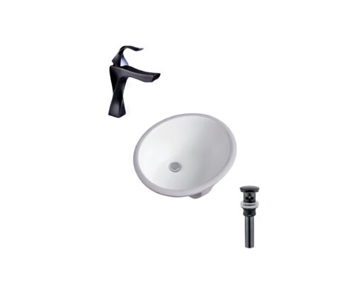 DR091174 Undermount Bathroom Sink Set